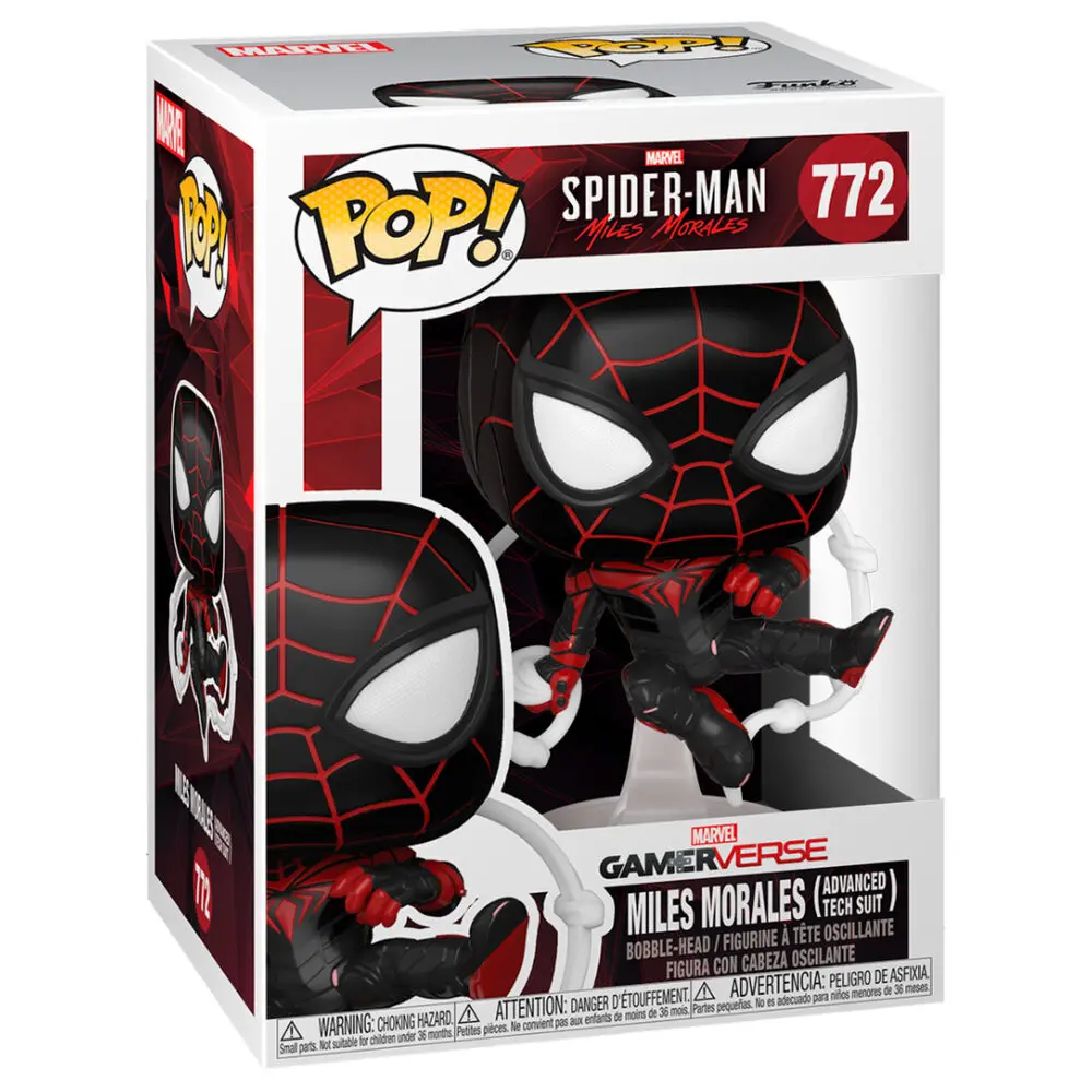 Marvel's Spider-Man POP! Games Vinilna Figura Miles Morales AT Suit 9 cm fotografija proizvoda