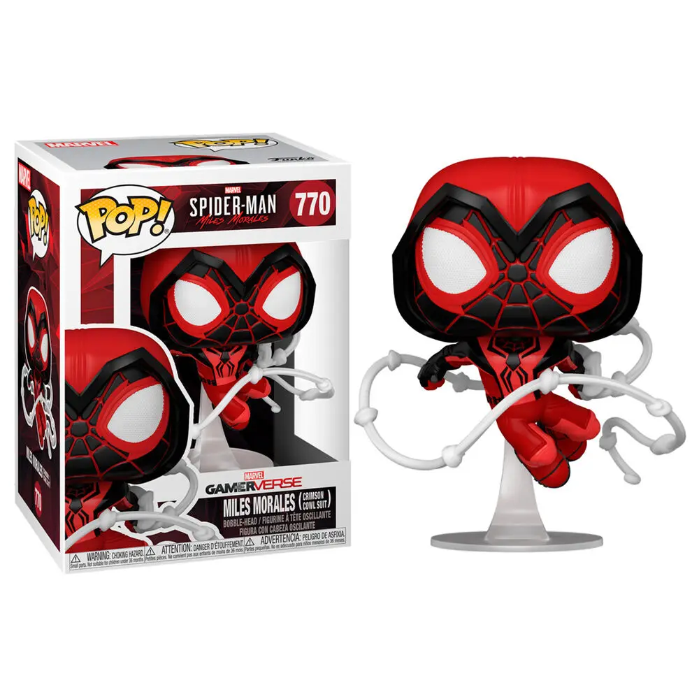 Marvel's Spider-Man POP! Games Vinyl Figura Miles Morales Red Suit 9 cm fotografija proizvoda