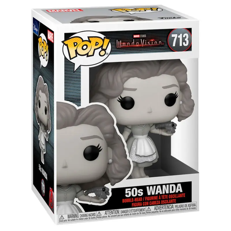 WandaVision POP! TV Vinyl figura Wanda (50s) 9 cm fotografija proizvoda