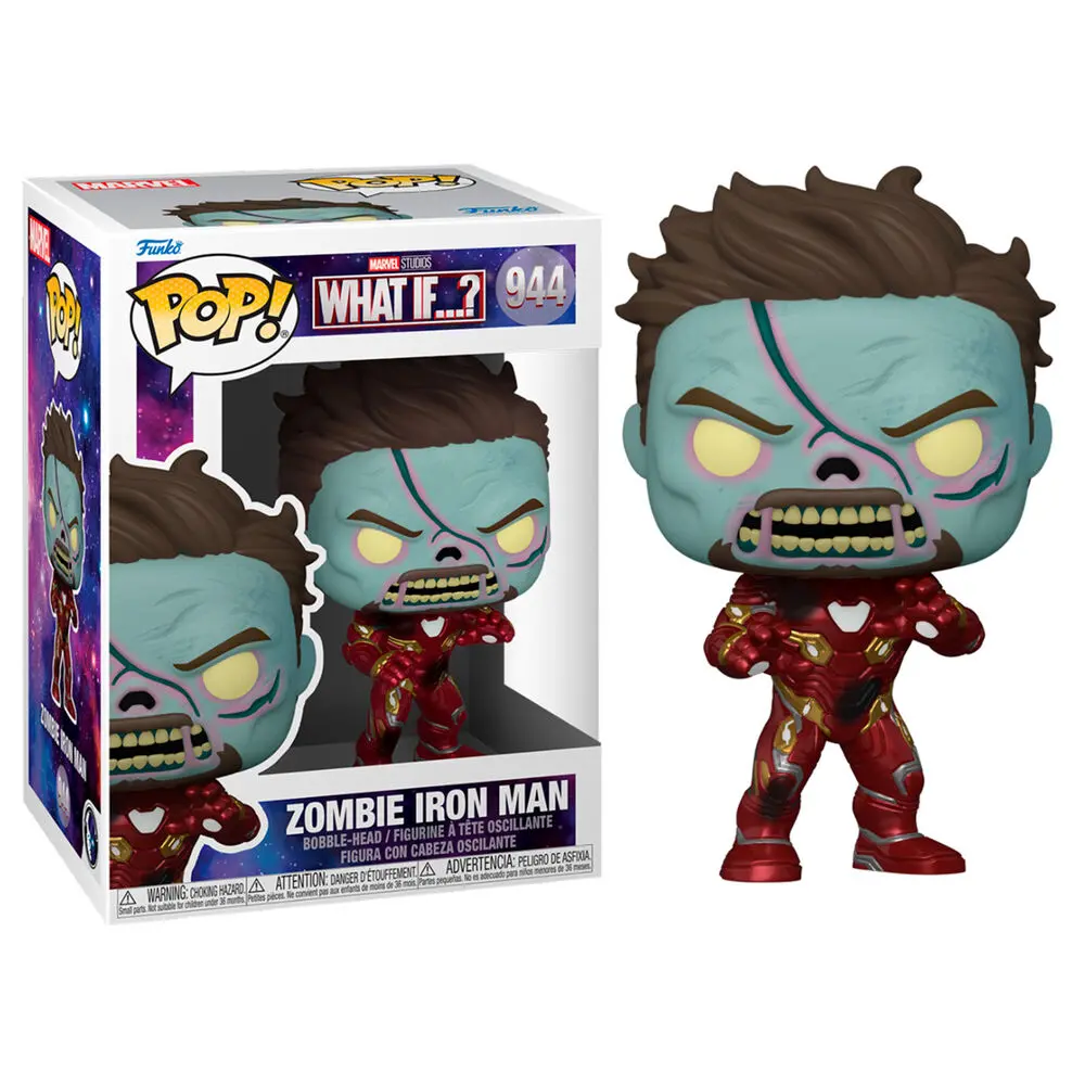 Marvel What If...? POP! TV Vinilna figura Zombie Iron Man 9 cm fotografija proizvoda