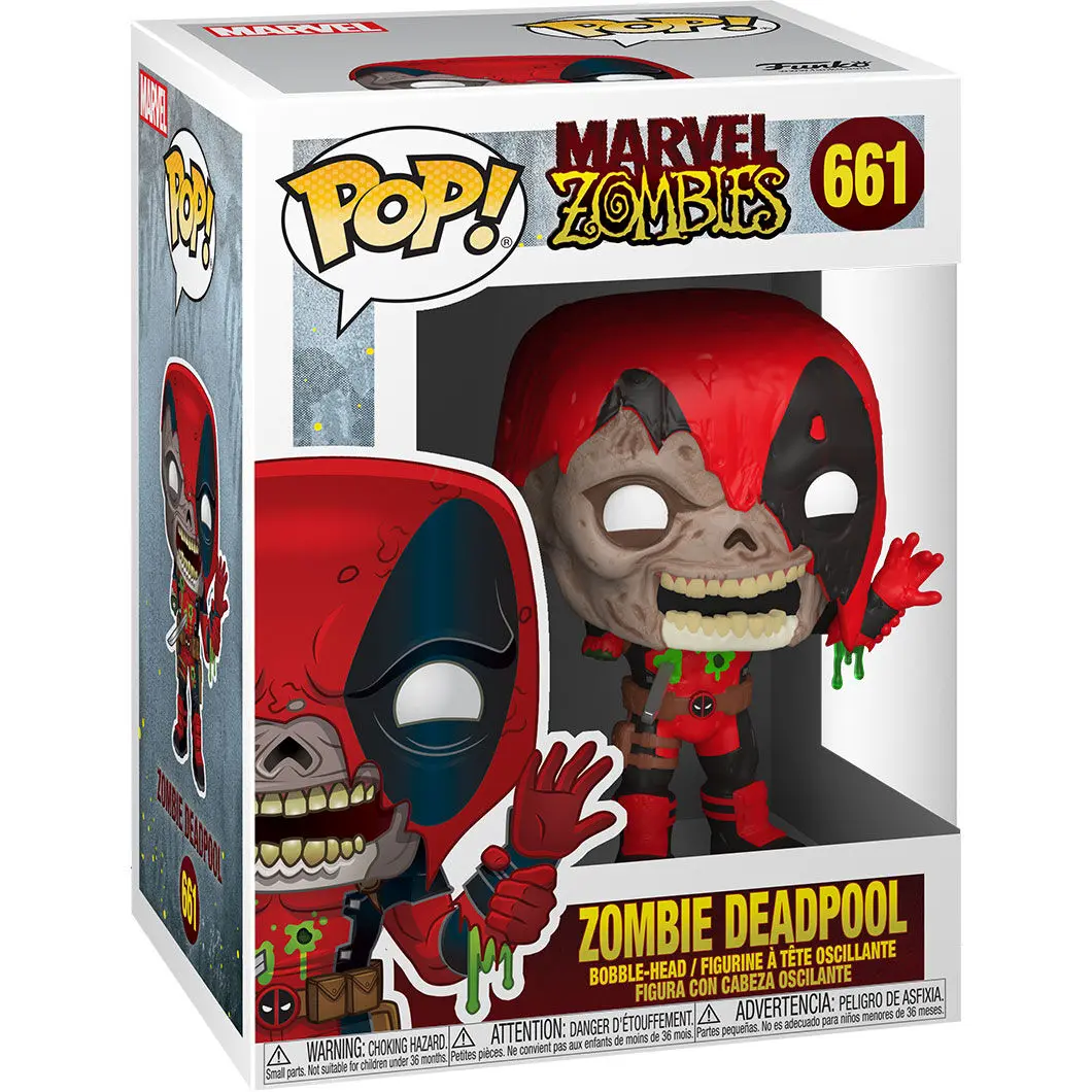 Marvel POP! Vinyl Figura Zombie Deadpool 9 cm fotografija proizvoda