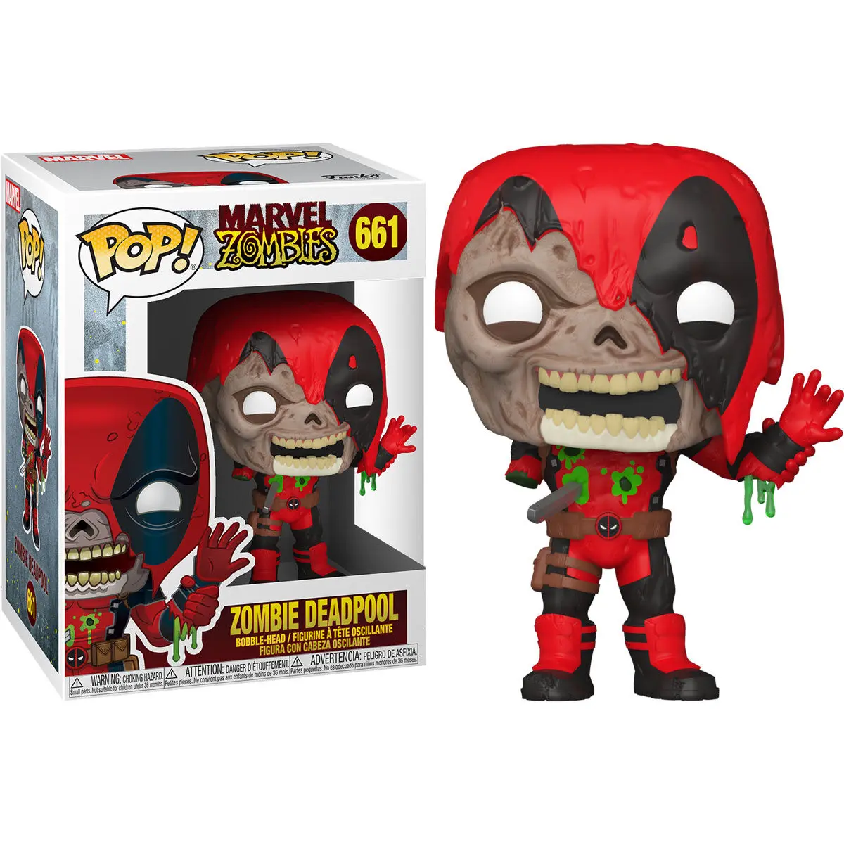 Marvel POP! Vinyl Figura Zombie Deadpool 9 cm fotografija proizvoda