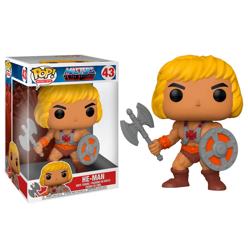 Masters of the Universe Super Sized POP! Vinilna figura He-Man 25 cm fotografija proizvoda