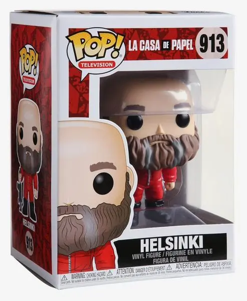 Money Heist POP! TV Vinyl Figura Helsinki 9 cm fotografija proizvoda