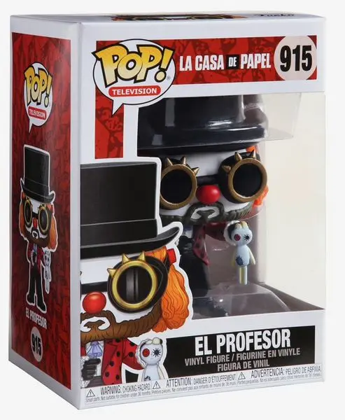 Money Heist POP! TV Vinyl Figure Professor O Clown 9 cm Figura od vinila fotografija proizvoda