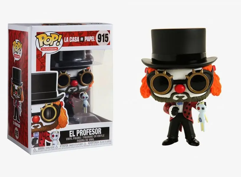 Money Heist POP! TV Vinyl Figure Professor O Clown 9 cm Figura od vinila fotografija proizvoda