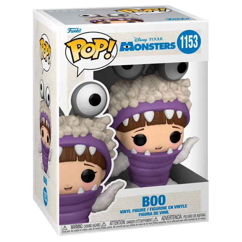 Monsters, Inc. 20th Anniversary POP! Disney Vinyl figura Boo s kapuljačom 9 cm fotografija proizvoda