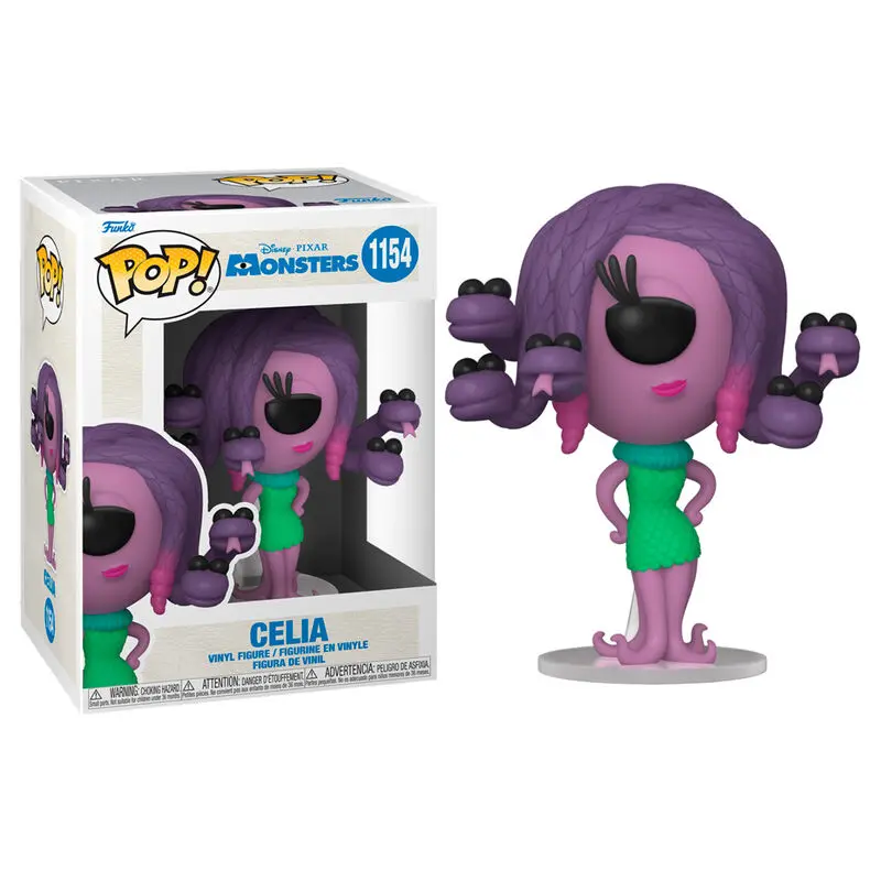 Monsters, Inc. 20th Anniversary POP! Disney Vinyl Figure Celia 9 cm Vinilna Figura fotografija proizvoda