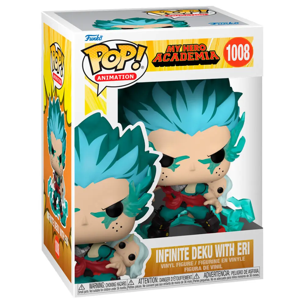 My Hero Academia POP! Animation Vinyl Figura Infinite Deku w/Eri 9 cm fotografija proizvoda