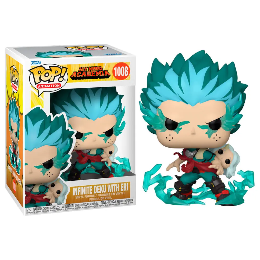 My Hero Academia POP! Animation Vinyl Figura Infinite Deku w/Eri 9 cm fotografija proizvoda