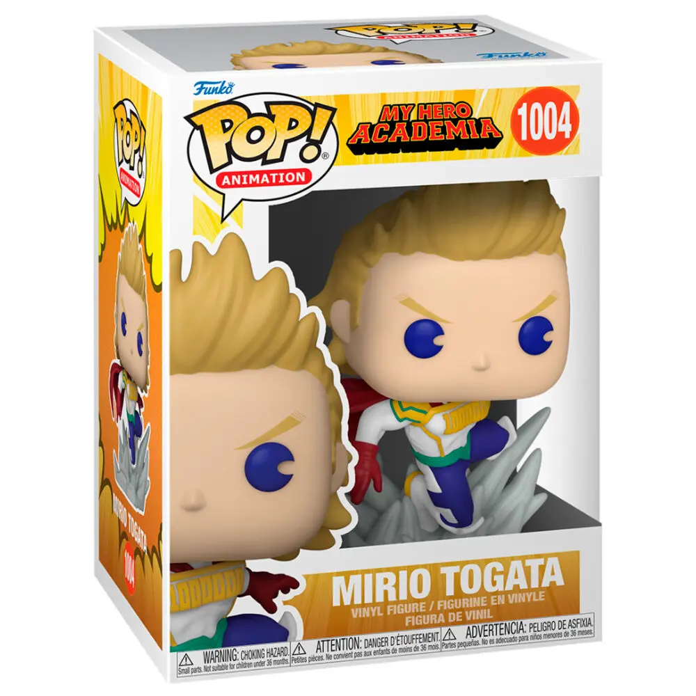 My Hero Academia POP! Animation Vinyl Figura Mirio u Hero Costume 9 cm fotografija proizvoda