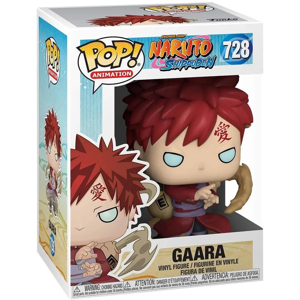 Naruto POP! Animation Vinilna Figura Gaara 9 cm fotografija proizvoda