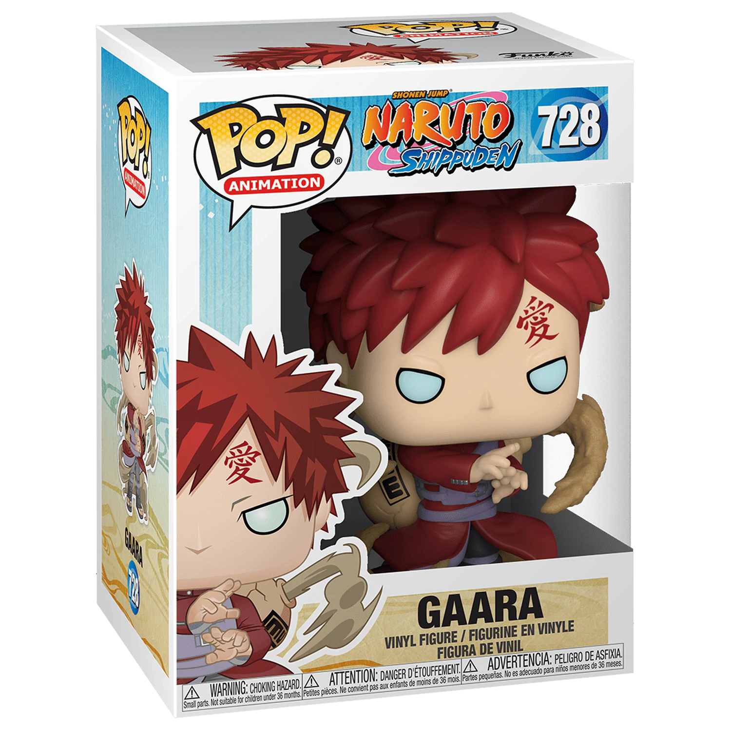 Naruto POP! Animation Vinilna Figura Gaara 9 cm fotografija proizvoda