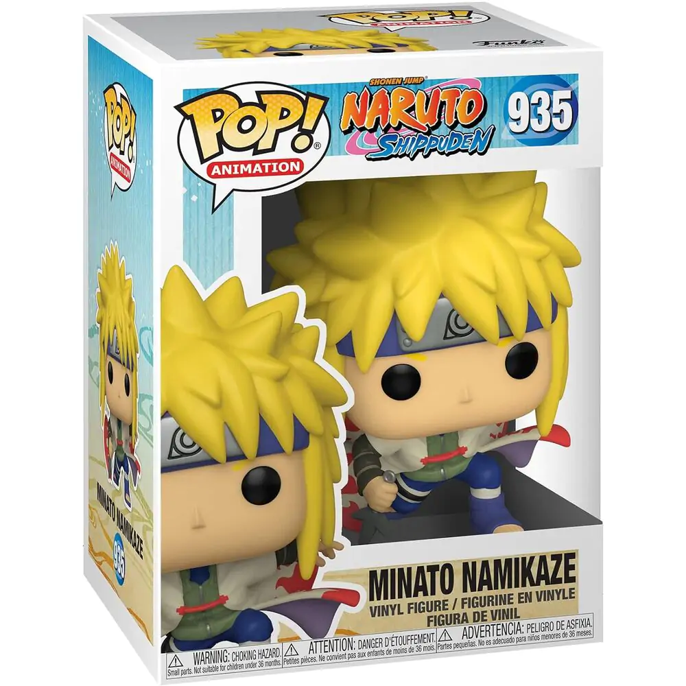 Naruto POP! Animation Vinyl Figura Minato Namikaze 9 cm fotografija proizvoda