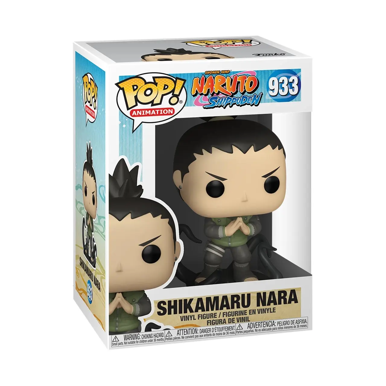 Naruto POP! Animation Vinyl Figura Shikamaru Nara 9 cm fotografija proizvoda