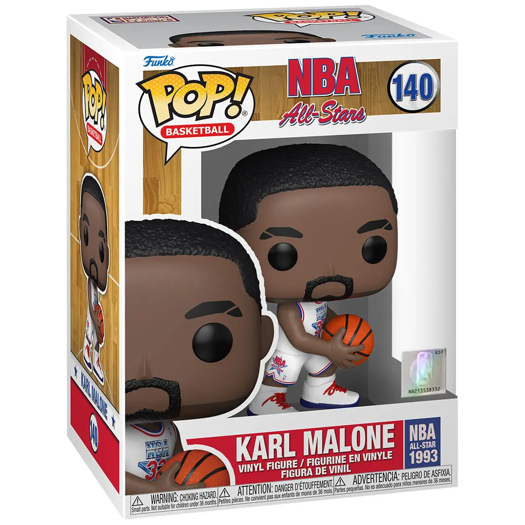 NBA Legends POP! Košarka Vinil Figura Karl Malone (White All Star Uni 1993) 9 cm fotografija proizvoda