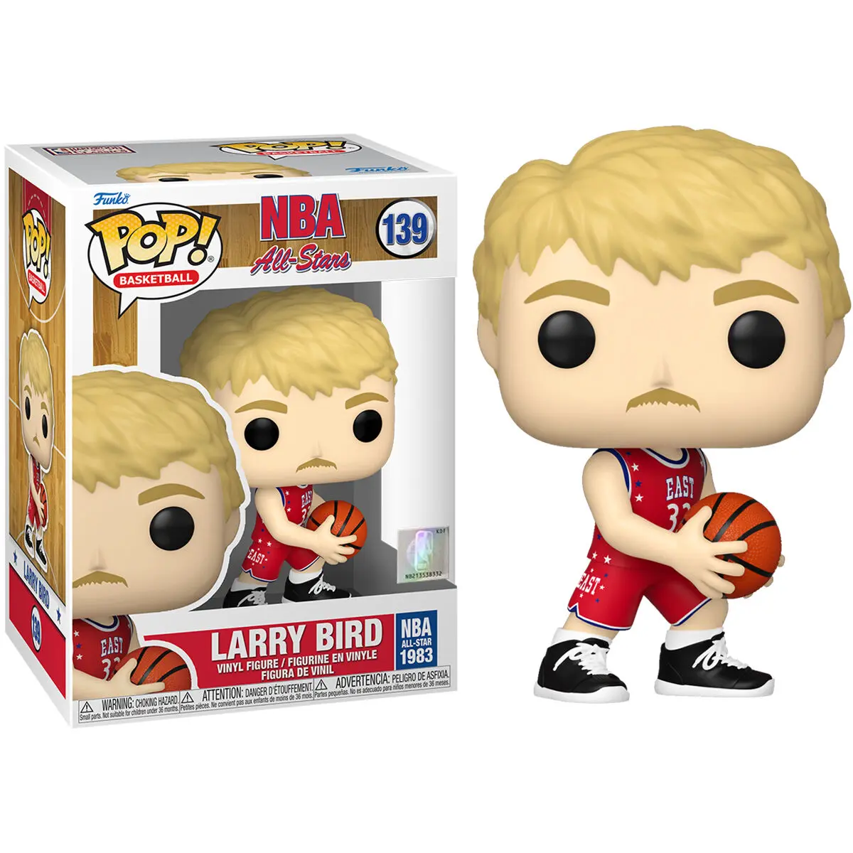 NBA Legends POP! Košarka Vinil Figura Larry Bird (Red All Star Uni 1983) 9 cm fotografija proizvoda