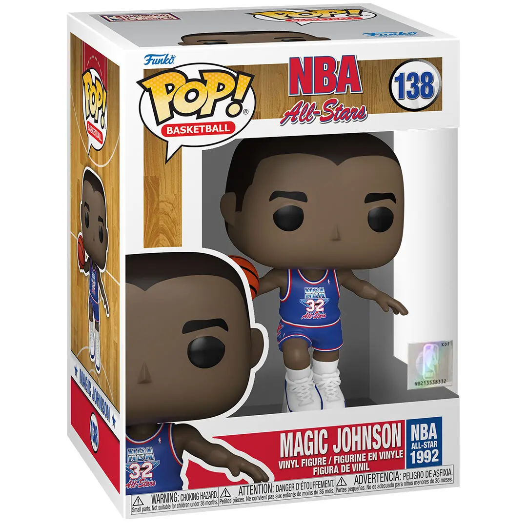 NBA Legends POP! Košarka Vinyl Figura Magic Johnson (Blue All Star Uni 1991) 9 cm fotografija proizvoda