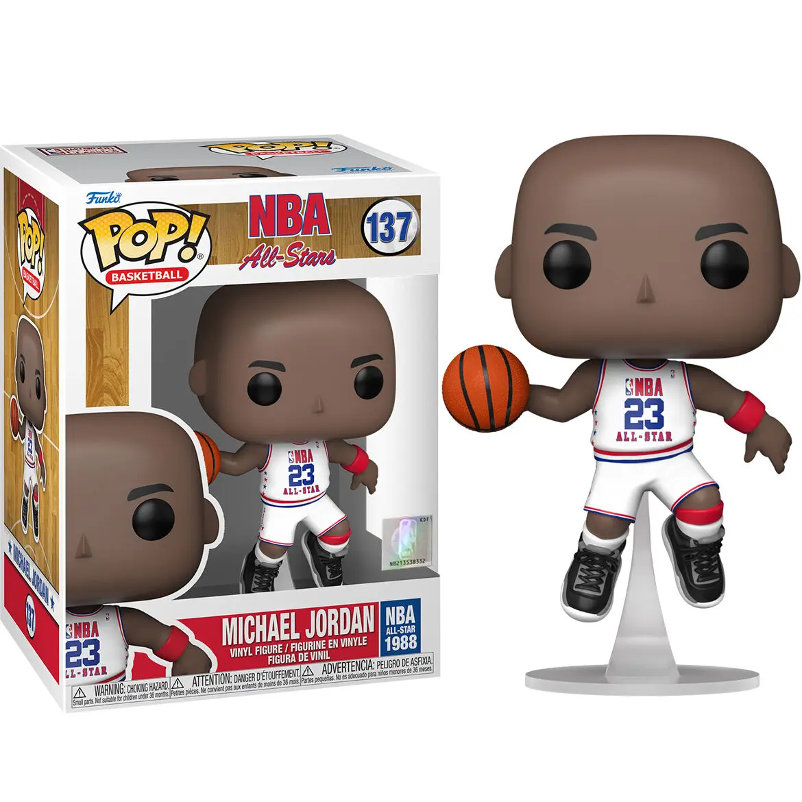 NBA Legends POP! Košarka Vinyl Figura Michael Jordan (1988 ASG) 9 cm fotografija proizvoda