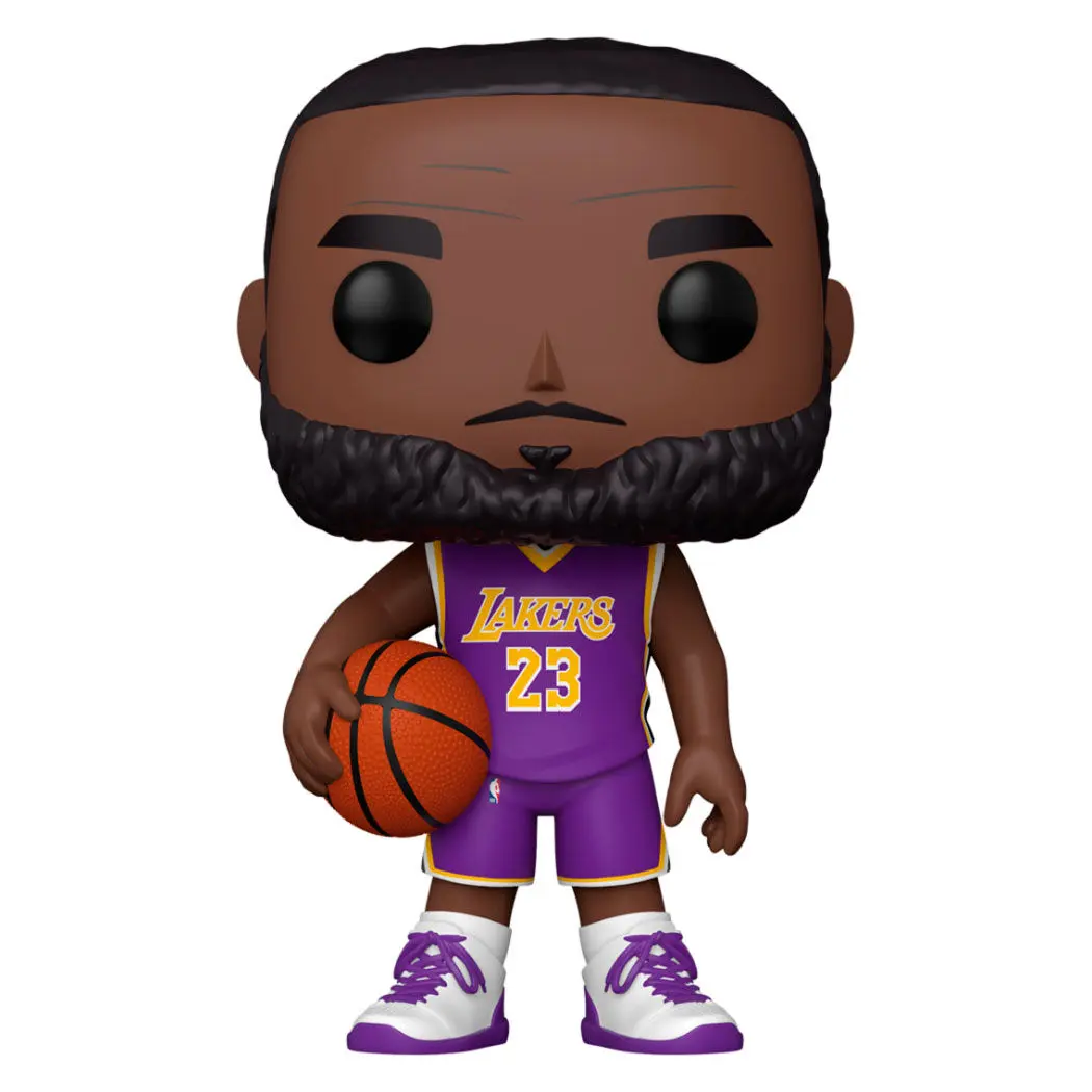 NBA Super Sized POP! Figura od vinila LeBron James (Purple Jersey) 25 cm fotografija proizvoda