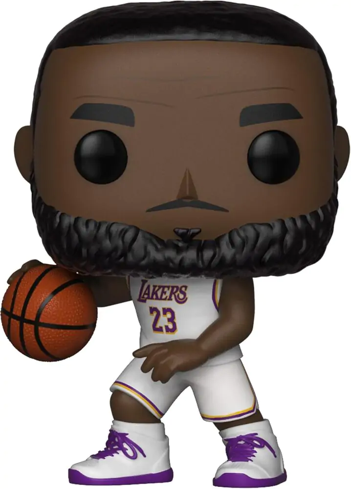 NBA POP! Sports figura od vinila LeBron James Bijela uniforma (Lakers) 9 cm fotografija proizvoda