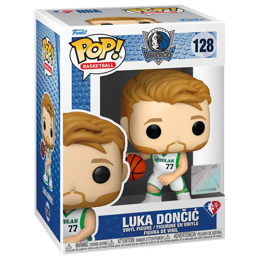 NBA Legends POP! Sports Vinilna Figura Mavs - Luka Dončić (Light Blue Jersey) 9 cm fotografija proizvoda