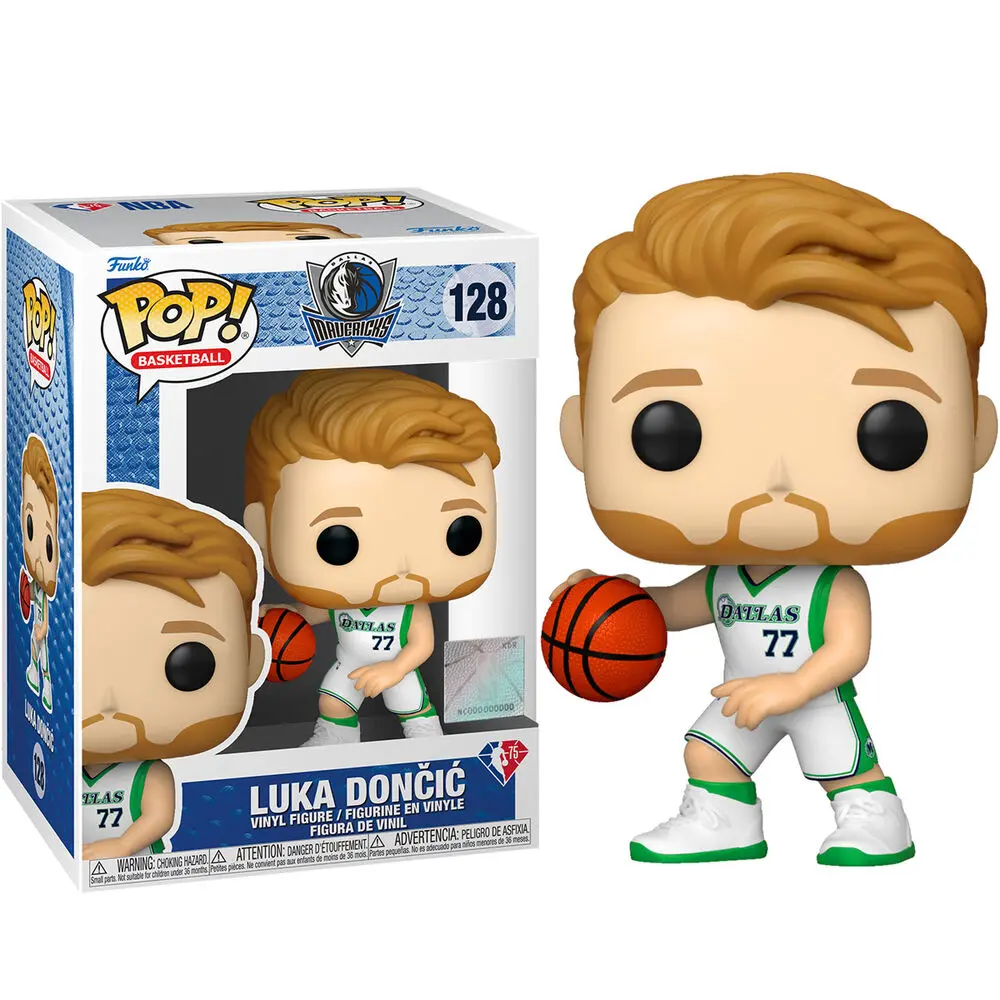 NBA Legends POP! Sports Vinilna Figura Mavs - Luka Dončić (Light Blue Jersey) 9 cm fotografija proizvoda