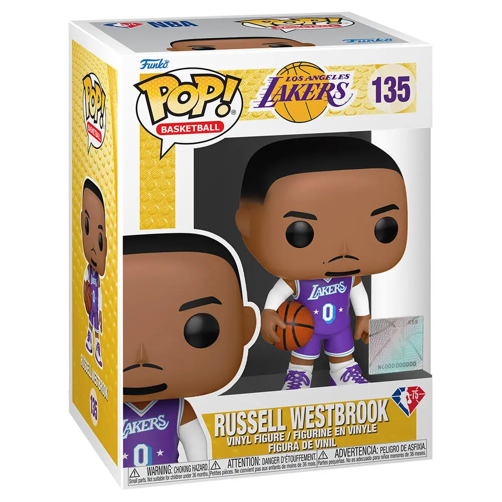 NBA Washington Wizards POP! Košarka Vinyl Figura Russell Westbrook (City Edition 2021) 9 cm fotografija proizvoda