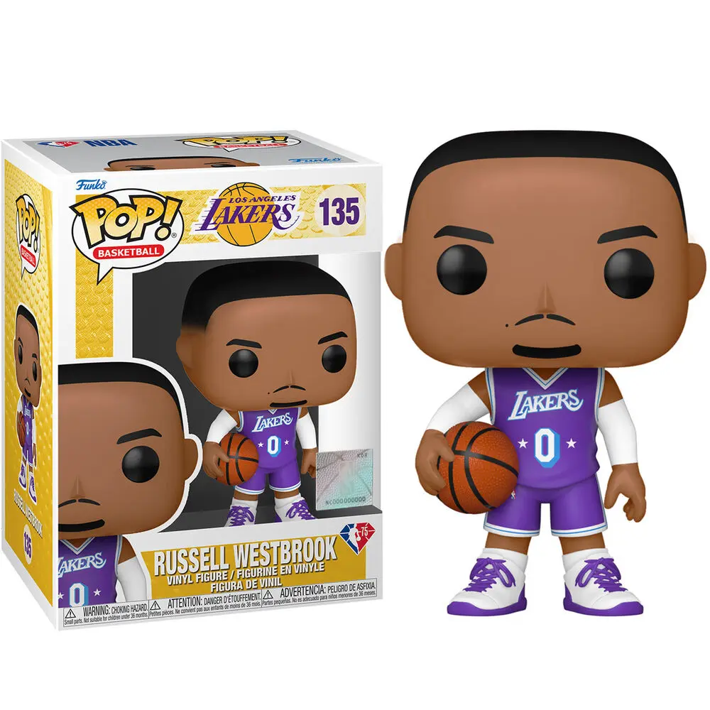 NBA Washington Wizards POP! Košarka Vinyl Figura Russell Westbrook (City Edition 2021) 9 cm fotografija proizvoda