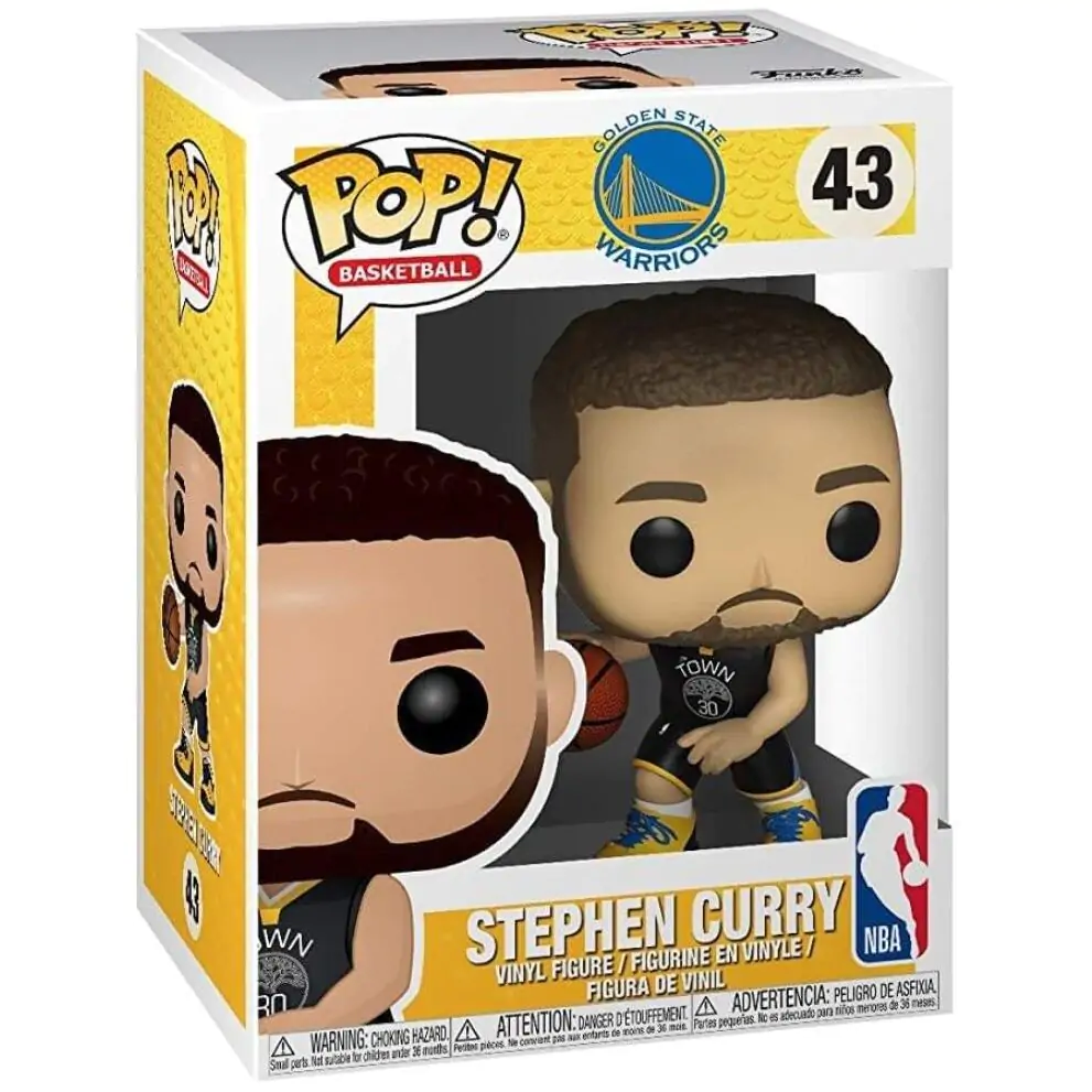 NBA POP! Sports Vinyl figura Stephen Curry (Warriors) 9 cm fotografija proizvoda