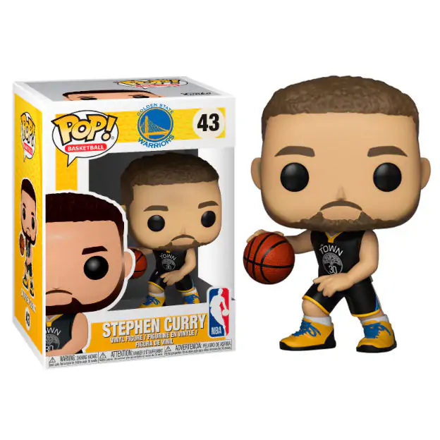 NBA POP! Sports Vinyl figura Stephen Curry (Warriors) 9 cm fotografija proizvoda