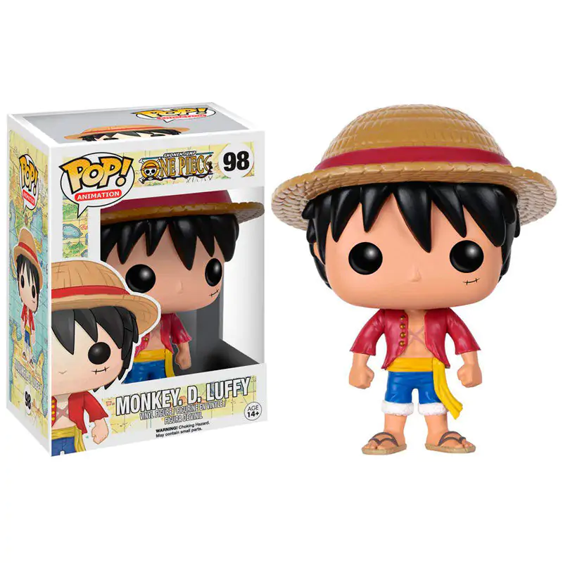 One Piece POP! Television Vinilna figura Monkey D. Luffy 9 cm fotografija proizvoda