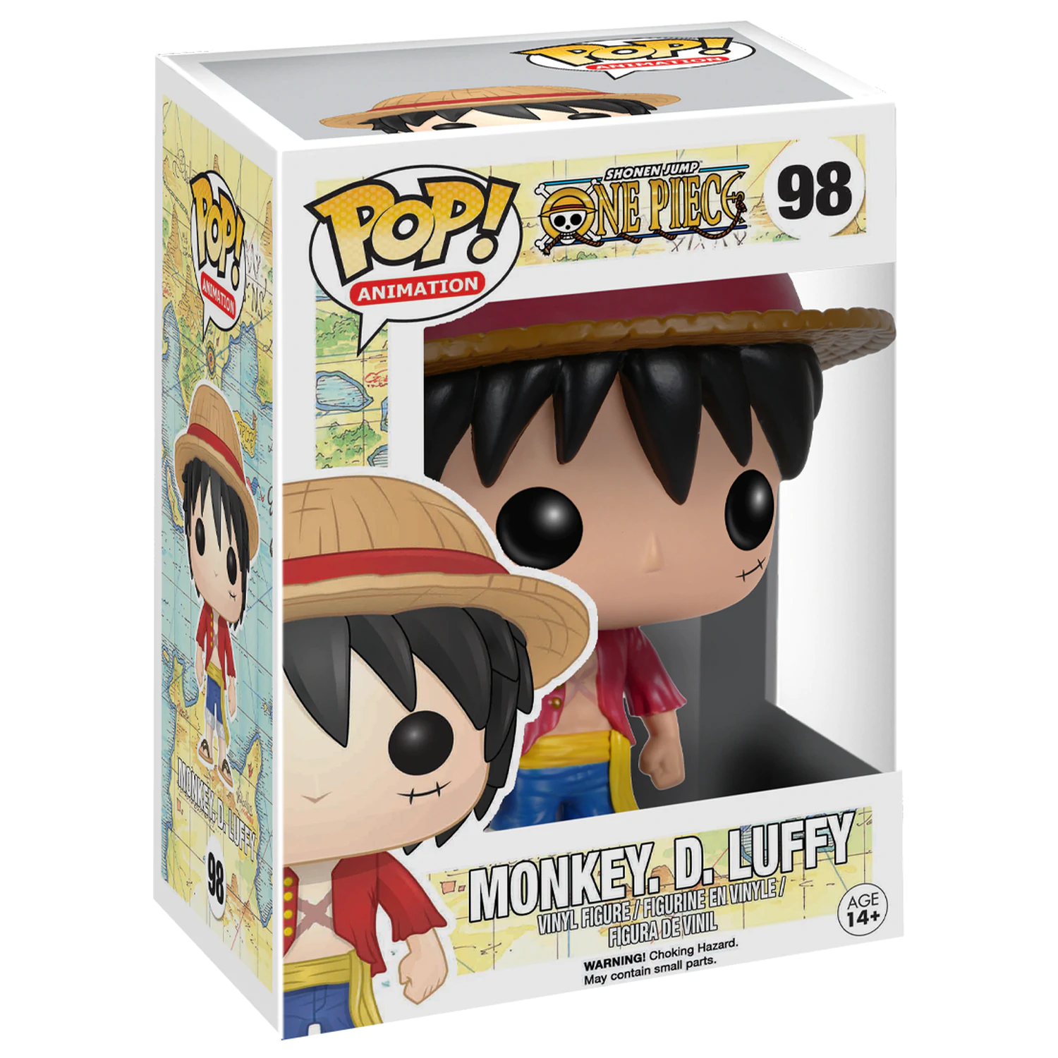 One Piece POP! Television Vinilna figura Monkey D. Luffy 9 cm fotografija proizvoda