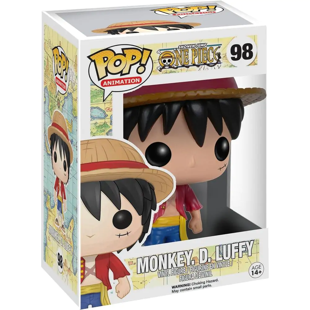 One Piece POP! Television Vinilna figura Monkey D. Luffy 9 cm fotografija proizvoda