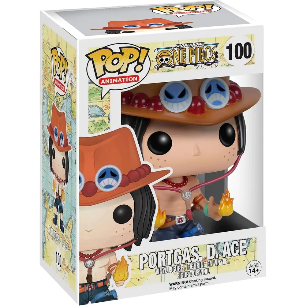 One Piece POP! Television Vinilna Figura Portgas D. Ace 9 cm fotografija proizvoda