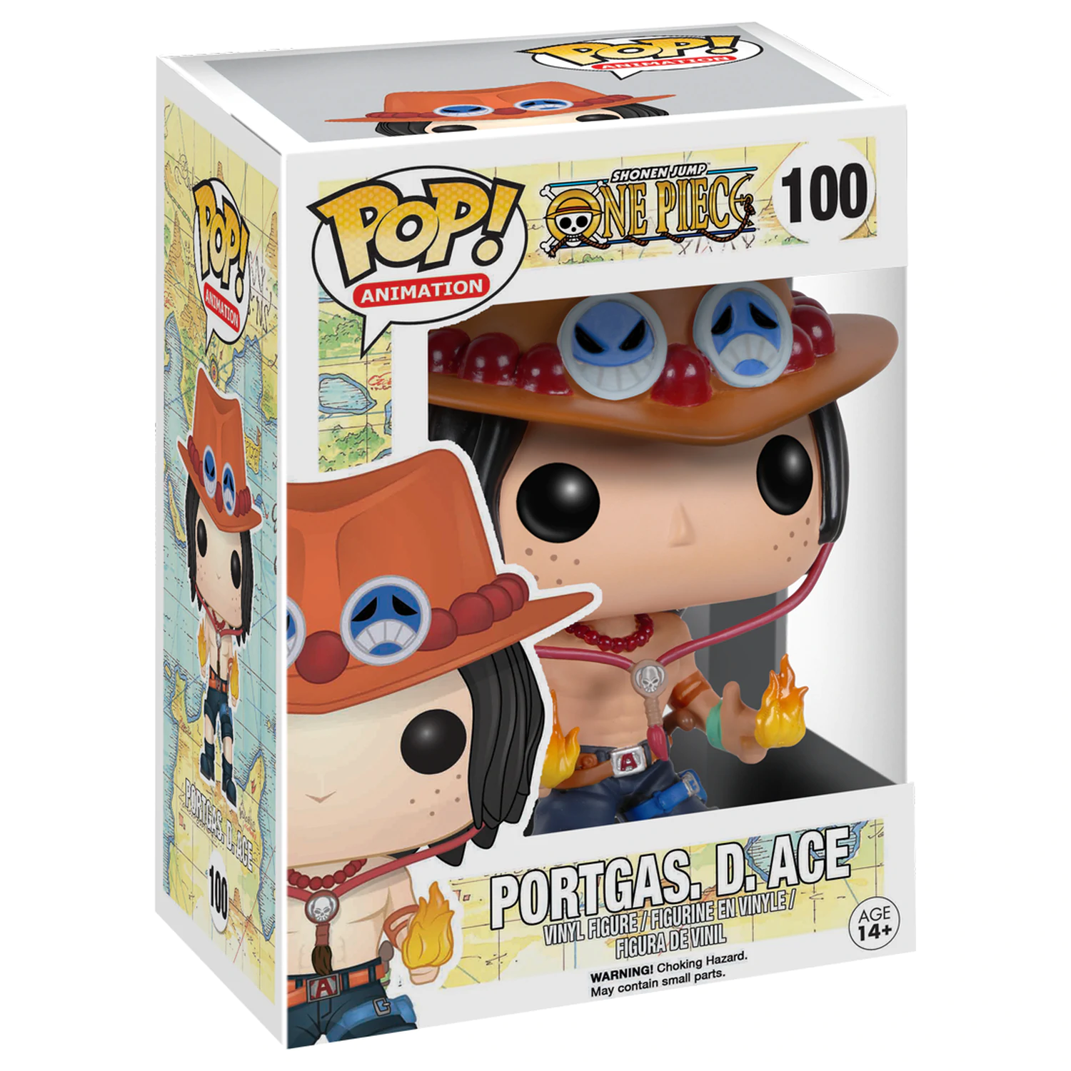 One Piece POP! Television Vinilna Figura Portgas D. Ace 9 cm fotografija proizvoda