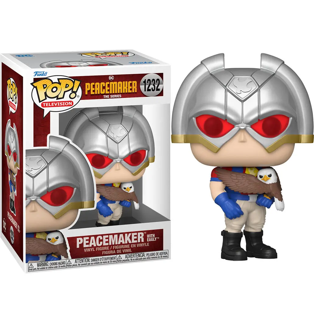 Peacemaker POP! TV Vinyl Figura Peacmaker s Eagly 9 cm fotografija proizvoda