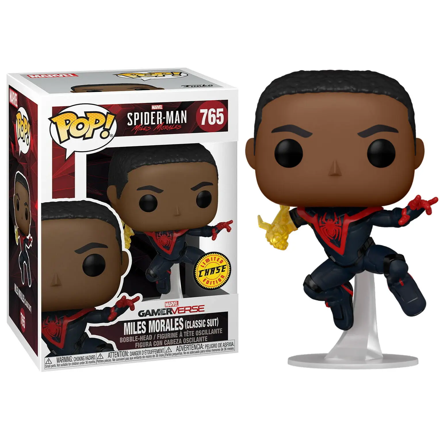 POP figurica Spiderman Miles Morales Classic Suit Chase fotografija proizvoda