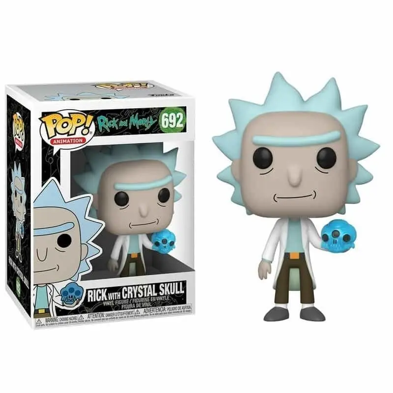 Rick & Morty POP! Animation Vinyl Figure Rick s kristalima 9 cm fotografija proizvoda