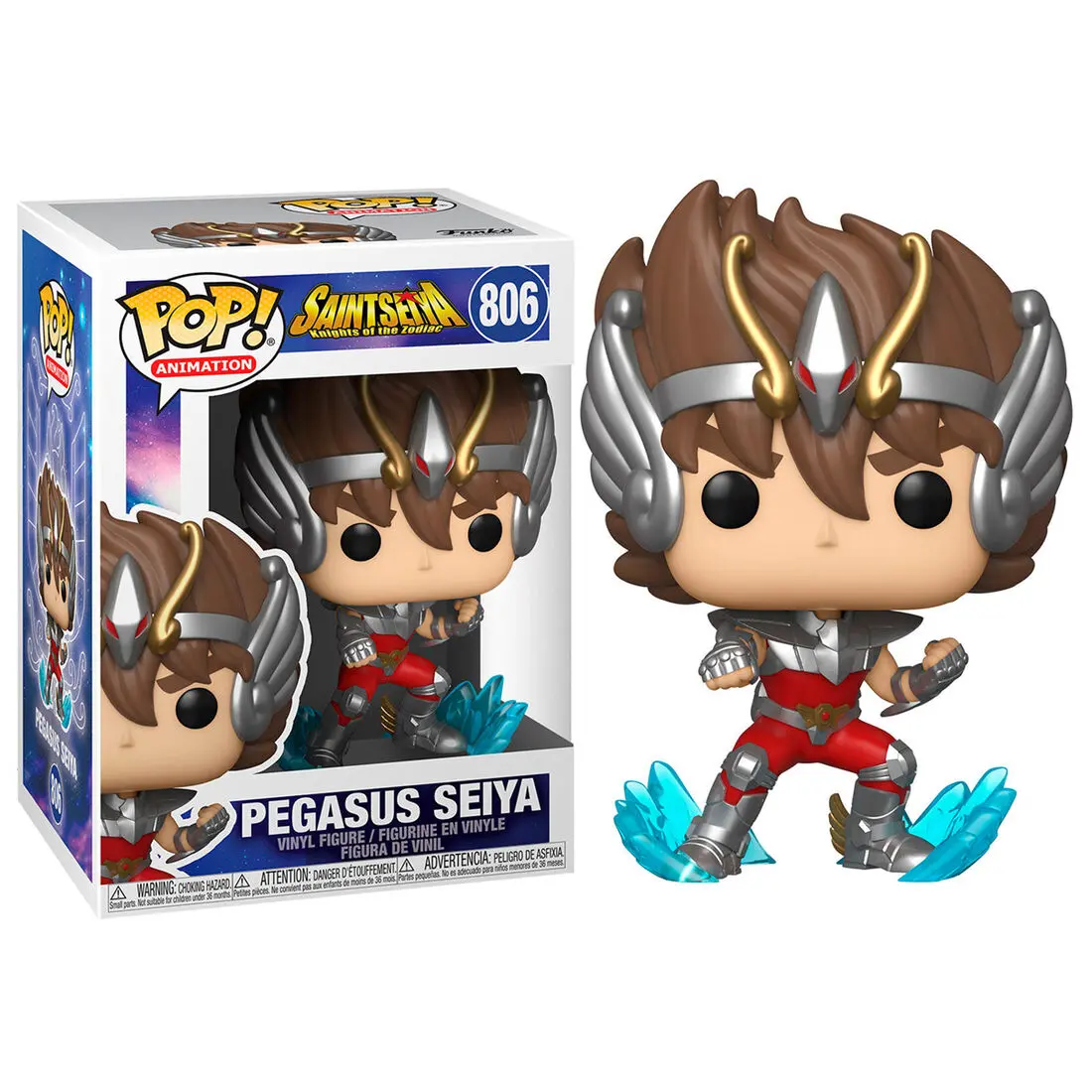 Saint Seiya POP! Animation Vinyl Figure Pegasus Seiya 9 cm Vinilna Figura fotografija proizvoda