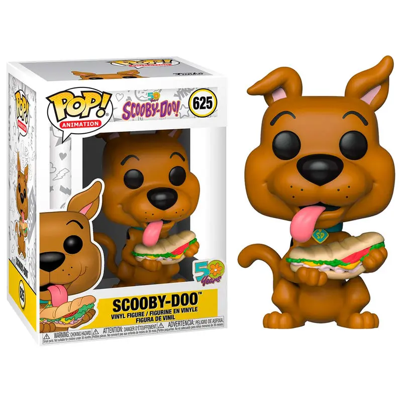 Scooby Doo POP! Animation Vinilna Figura Scooby Doo s Sendvičem 9 cm fotografija proizvoda