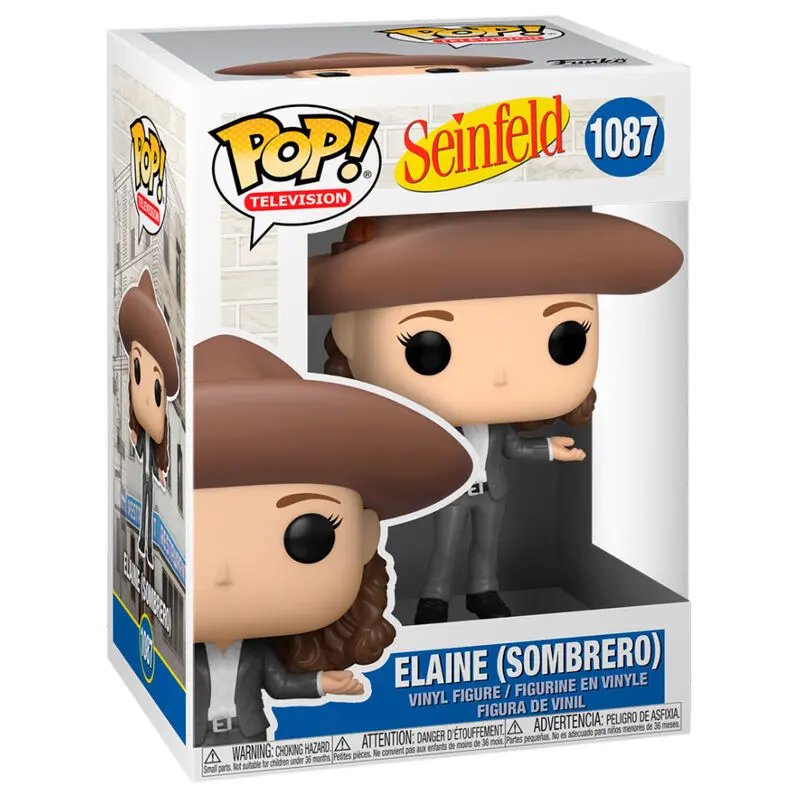 Seinfeld POP! TV vinilna figura Elaine in Sombrero 9 cm fotografija proizvoda