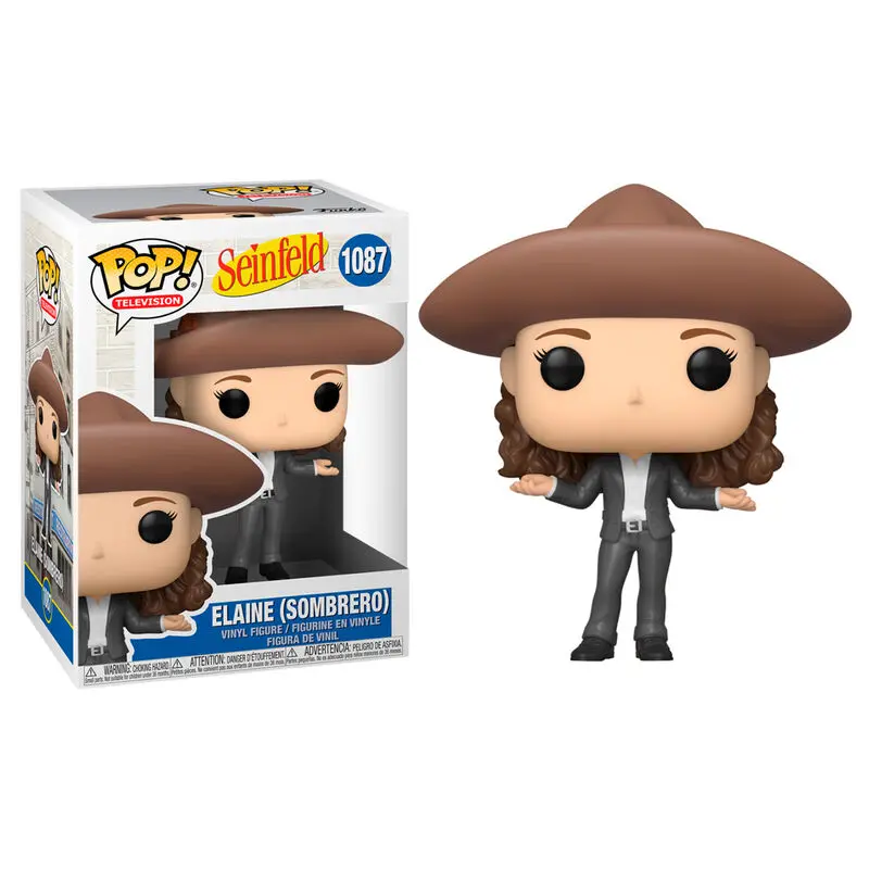 Seinfeld POP! TV vinilna figura Elaine in Sombrero 9 cm fotografija proizvoda