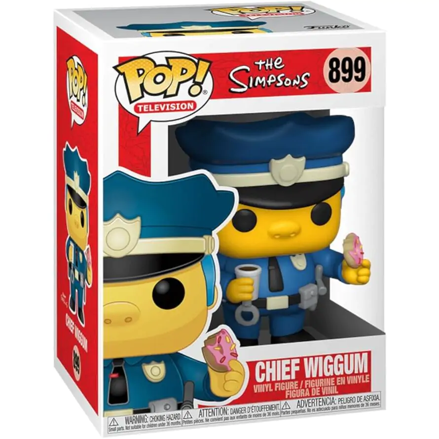 Simpsons POP! Animation Vinyl Figura načelnik Wiggum 9 cm fotografija proizvoda