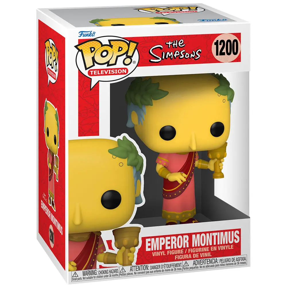 The Simpsons POP! Animation Vinil Figura Emperor Montimus 9 cm fotografija proizvoda