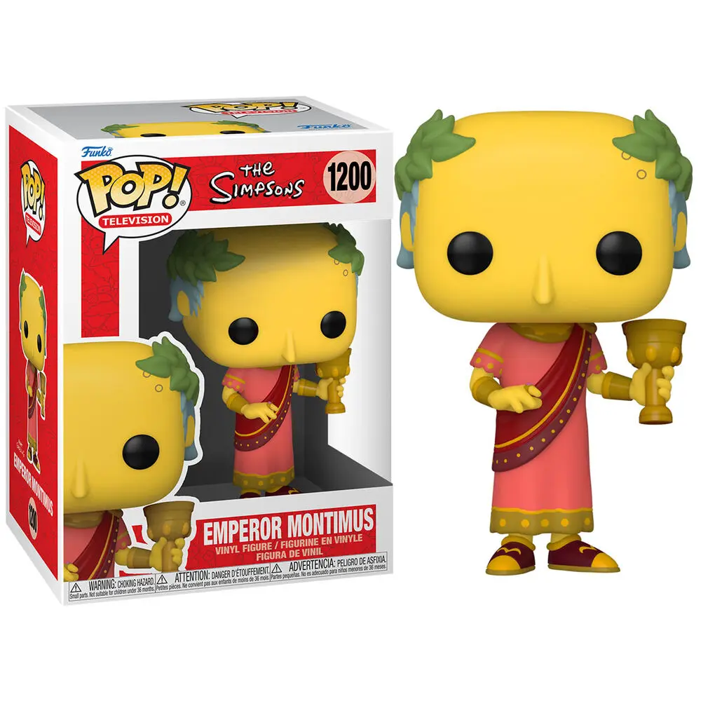 The Simpsons POP! Animation Vinil Figura Emperor Montimus 9 cm fotografija proizvoda