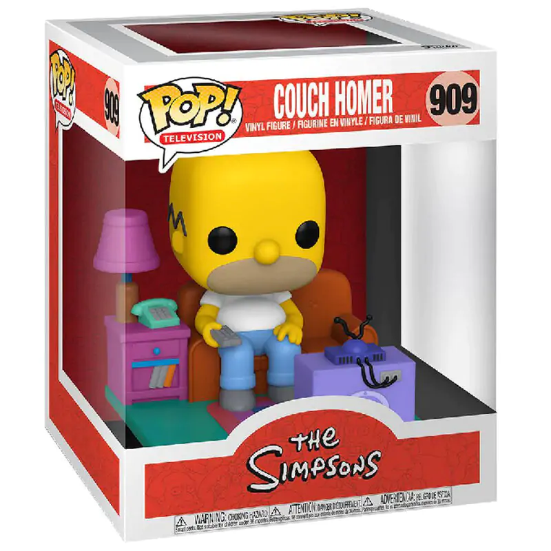 Simpsons POP! Deluxe vinilna figura Homer Watching TV 18 cm fotografija proizvoda