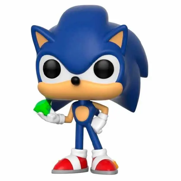 Sonic The Hedgehog POP! Games Vinilna Figura Sonic (Emerald) 9 cm fotografija proizvoda