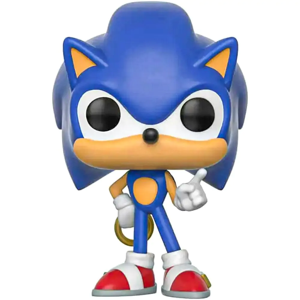 Sonic The Hedgehog POP! Games Vinilna Figura Sonic (Ring) 9 cm fotografija proizvoda