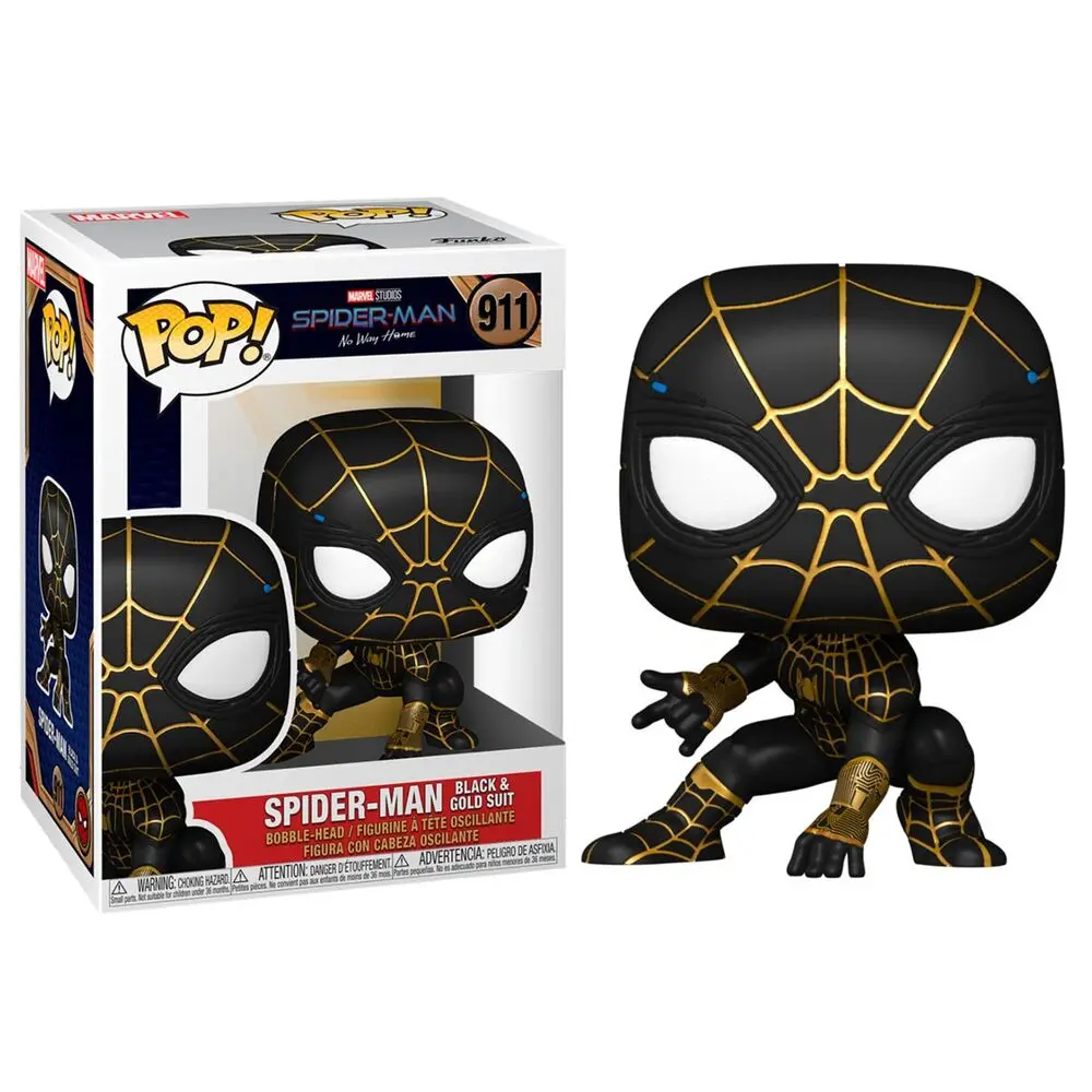 Spider-Man: No Way Home POP! Vinilna figura Spider-Man (Black & Gold Suit) 9 cm fotografija proizvoda